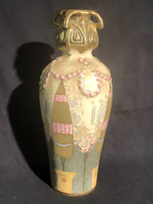 Eduard Stellmacher - Amphora Teplitz - Art Nouveau vaas kopen? Bied vanaf 349!