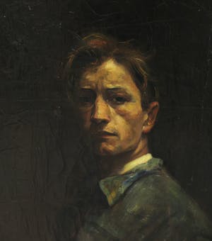 Bram van Velde - Olieverf op doek, Portret van Geer van Velde - Ingelijst (Groot) kopen? Bied vanaf 1!