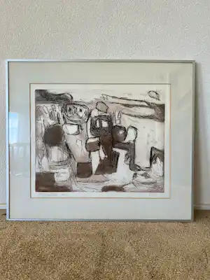 Gerard Schaperkotter - Abstracte compositie verkauft für € 45!