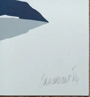 Hans Landsaat - Passerende landschappen, zeefdruk kopen? Bied vanaf 45!