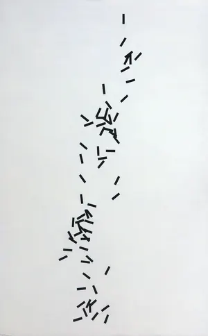 Herman van Tongeren - Olieverf op doek, Minimalistische compositie - Ingelijst (Zeer groot) kopen? Bied vanaf 500!