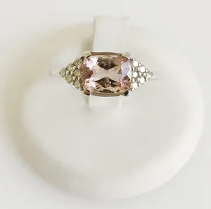 2.17ct Tourmaline and Diamond Ring kopen? Bied vanaf 350!