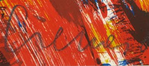 Jan Cremer - Zeefdruk, Zonder titel- Ingelijst (Groot) kopen? Bied vanaf 150!