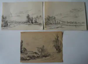 Antoon Markus - 3 landschappen. kopen? Bied vanaf 50!