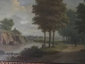 Niet of onleesbaar gesigneerd - Landschap kopen? Bied vanaf 1!