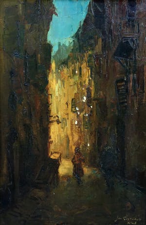 Jan Korthals - C3611, Straatje in Nice kopen? Bied vanaf 200!