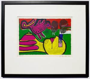 Corneille - Le reveil, zeefdruk (mooi ingelijst) kopen? Bied vanaf 195!