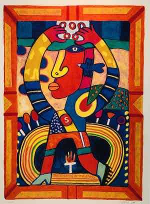 Clemens Briels - Closing the chaine met lijst! verkocht voor € 145!