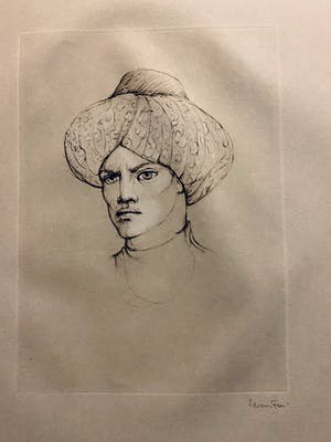 Leonor Fini - Man with turban kopen? Bied vanaf 25!