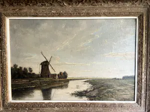 Aris Knikker - Molen aan het water kopen? Bied vanaf 200!
