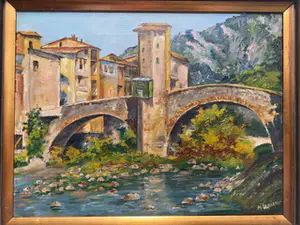 Niet of onleesbaar gesigneerd - Pont de Sospel kopen? Bied vanaf 1!