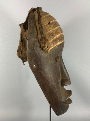 Dan - 200416 - Old African mask from the Dan - Liberia. kopen? Bied vanaf 45!