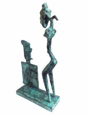 Nelson Carrilho - La femme et l’oiseau - nieuwstaat kopen? Bied vanaf 320!