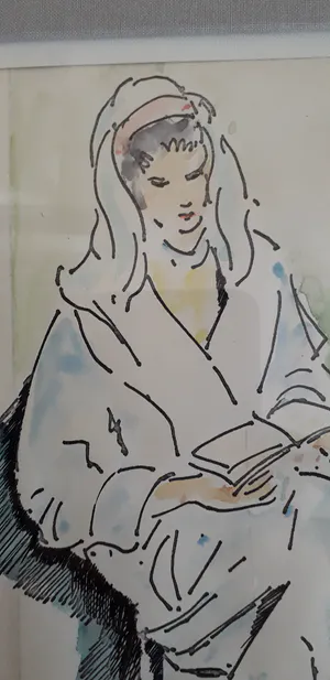 Louis Meys - Lezende vrouw kopen? Bied vanaf 75!