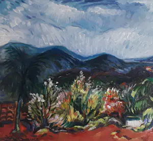 Jacques Mels - Kleurrijk landschap Pirituba in Brazilië kopen? Bied vanaf 50!