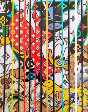 Elmago - LV Picsou Pop Codebarre – Unikat kopen? Bied vanaf 550!