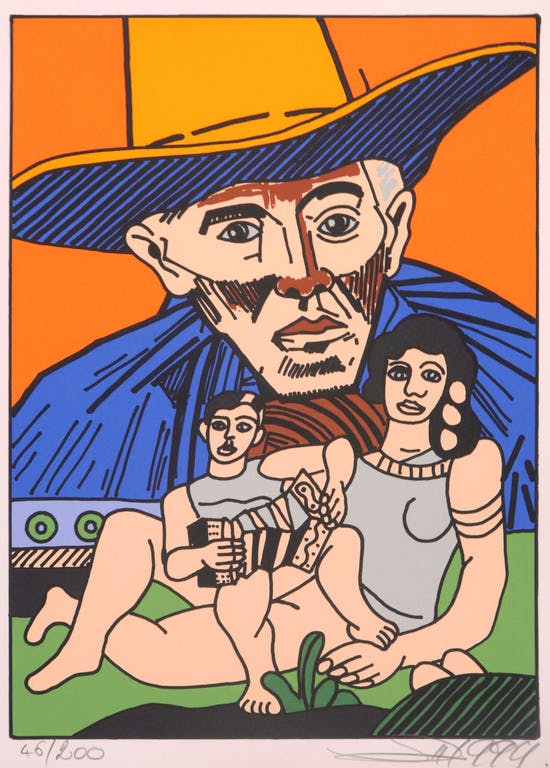 Erro - Zeefdruk, A travers... 8 kopen? Bied vanaf 50!