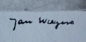 Jan Wiegers - Droge naald ets: berglandschap met denneboom kaufen? Bieten Sie von 95!
