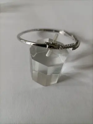 18K Goud - 18krt Witgouden armband kopen? Bied vanaf 1350!