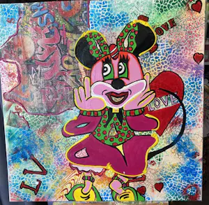 Zippora Sahanaja - Mickey en Minnie Mouse van Zippora Meijer kopen? Bied vanaf 575!