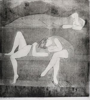 Frits Anton van der Horst - Ets, 't Stapelbed kopen? Bied vanaf 1!