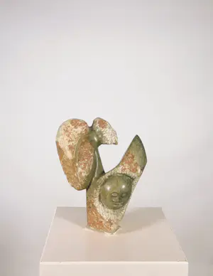 Christopher Kasina - en andere! Lot van drie stenen beelden kopen? Bied vanaf 1!