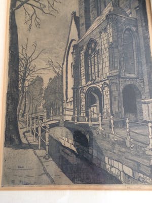 Jan Sirks - Oude kerk Delft kopen? Bied vanaf 90!