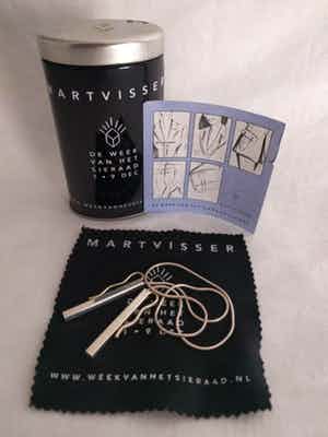 Mart Visser - Mart Visser - Zilveren designsieraad verkocht voor € 59!