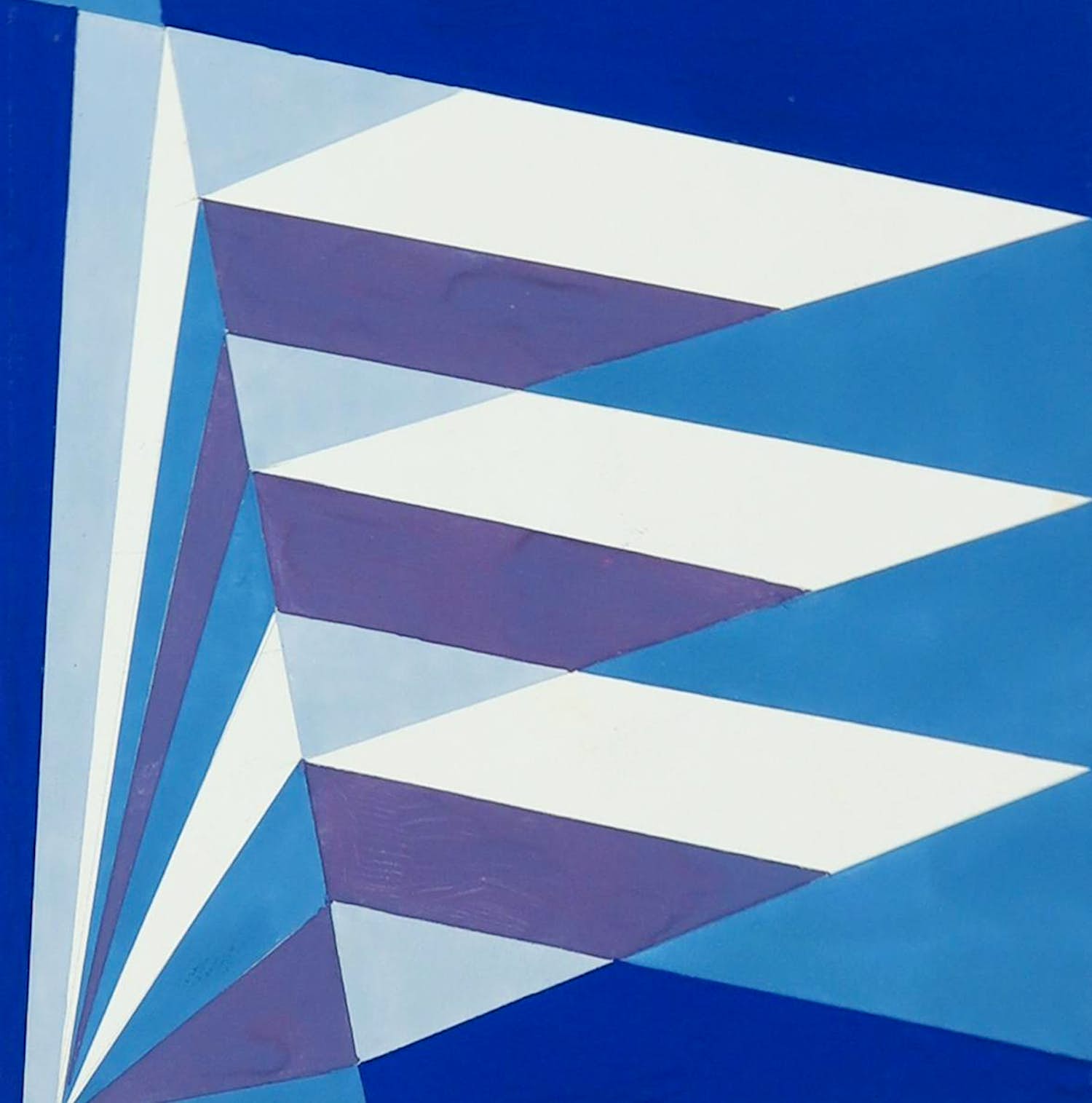 Henk Miechels - Gouache, geometrisch-abstracte compositie kopen? Bied vanaf 40!