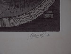 Ad van Dijk - Kazerne (rioolbuizen) 2/15, eigen druk, gesigneerd kopen? Bied vanaf 95!