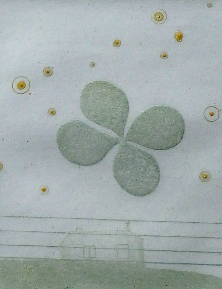 Eduard Flor - Gekleurde ets verkocht voor € 40!