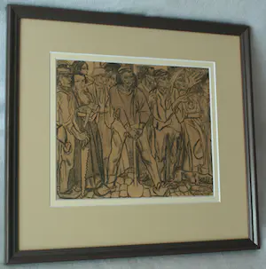 Jan Toorop - Ingelijste isografie , Dorst naar rechtvaardigheid / De werkstaking , 1899 kopen? Bied vanaf 1!