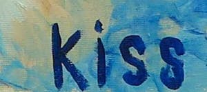 Kiss Riemvis - Olieverf op doek, z.t. Kaarslicht - Ingelijst (Groot) kopen? Bied vanaf 10!