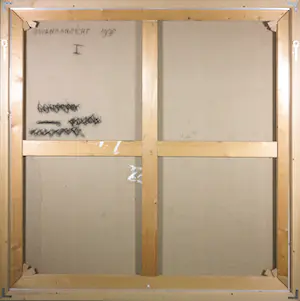 Hannes Postma - Olieverf op doek, Bovenaanzicht I - Ingelijst (Zeer groot) kopen? Bied vanaf 1!