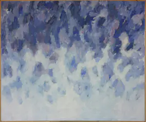 AcheterJanus Nuiten - Olieverf op doek, Zonder titel / Abstracte compositie - Ingelijst? Enchérissez de 80!