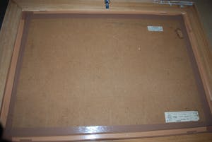 Albert Reinier Jansen - Compositie Blauw - olieverf 1962 kopen? Bied vanaf 100!