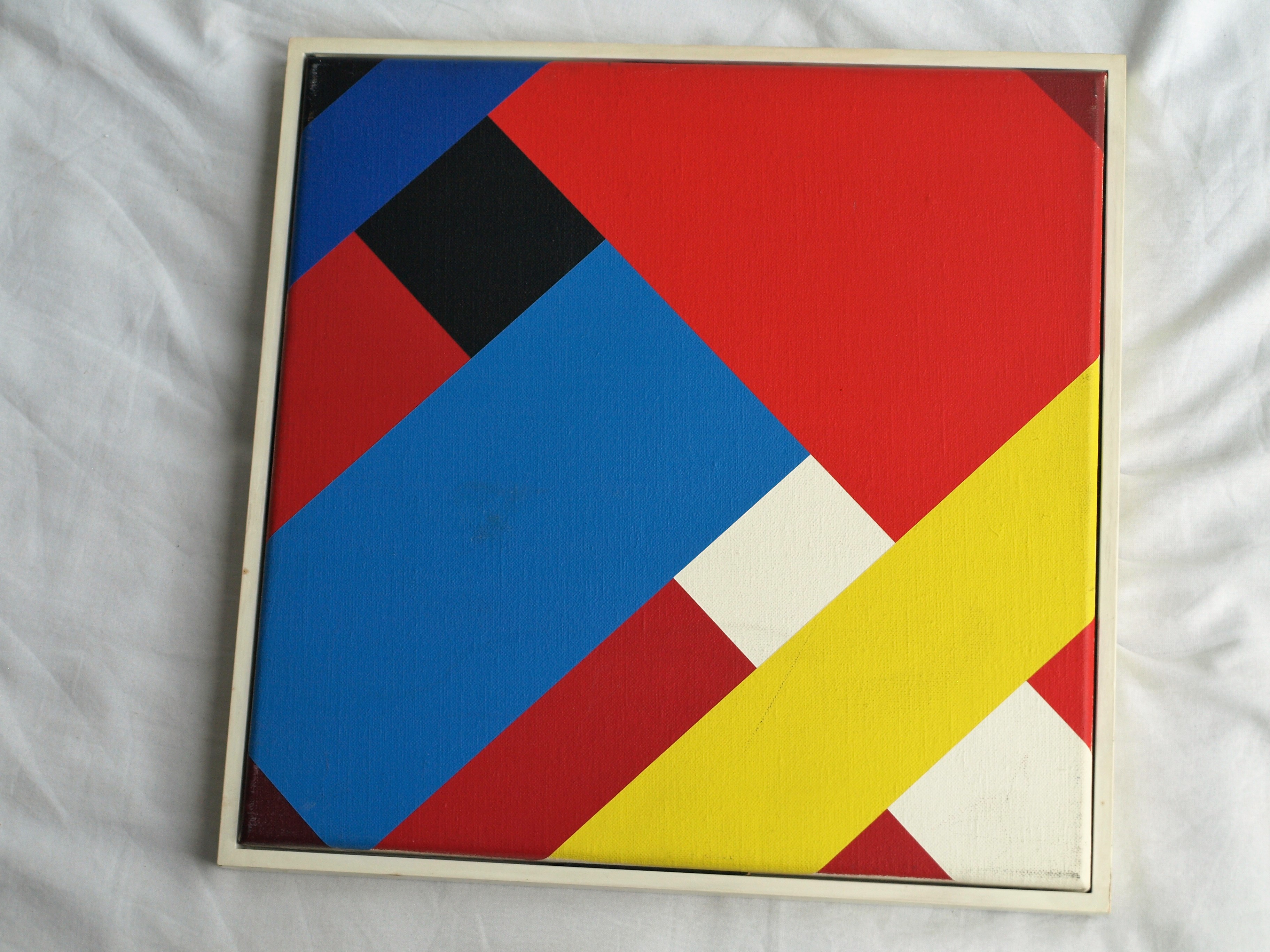 Nigel Kent - Acrylverf op doek – Zonder titel - Ingelijst - ca 1992 kopen? Bied vanaf 1!