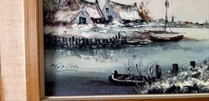 Niet of onleesbaar gesigneerd - Winter aan de plas kopen? Bied vanaf 1!