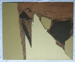 Fon Klement - 3 beschilderde hardboard platen, gebruikt als drukplaten voor de drukpers kopen? Bied vanaf 1!