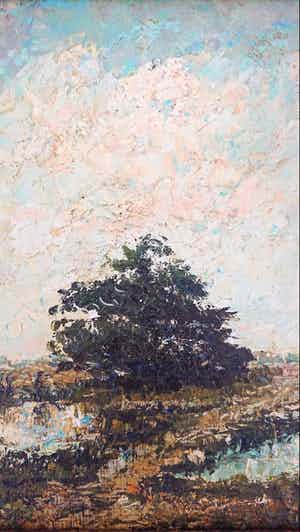 Willem Reinders - Moeras met Boom verkocht voor € 125!