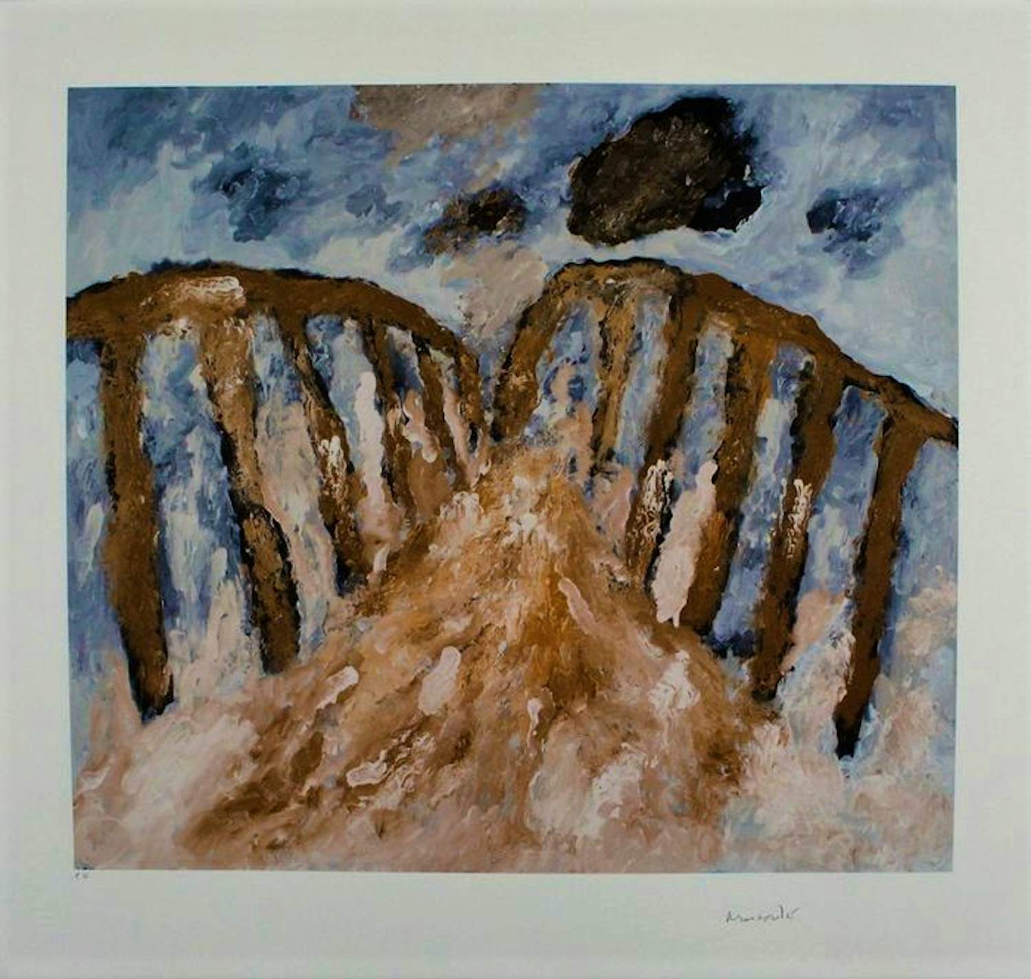Armando - Giclee DIE BRUCKE Handgesigneerd kopen? Bied vanaf 169!