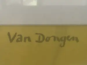 Kees van Dongen - litho brigitte bardot in goudgekleurde houten lijst kopen? Bied vanaf 650!