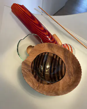 Frank van den Ham - “ BANTEN “ Unique glassculptuur Frank van den Ham kopen? Bied vanaf 299!