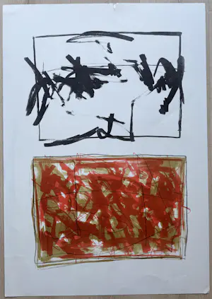 Aart Prins - “Landschap achter glas” kopen? Bied vanaf 20!