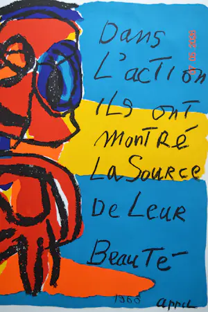 Karel Appel - In Action They Revealed The Mainspring of Their Beauty kopen? Bied vanaf 165!
