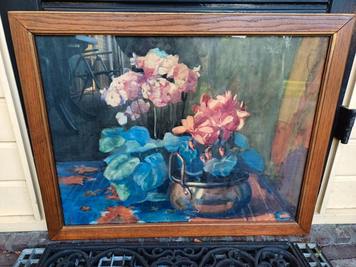 George Pletser - Bloemstilleven met koperen pot kopen? Bied vanaf 75!