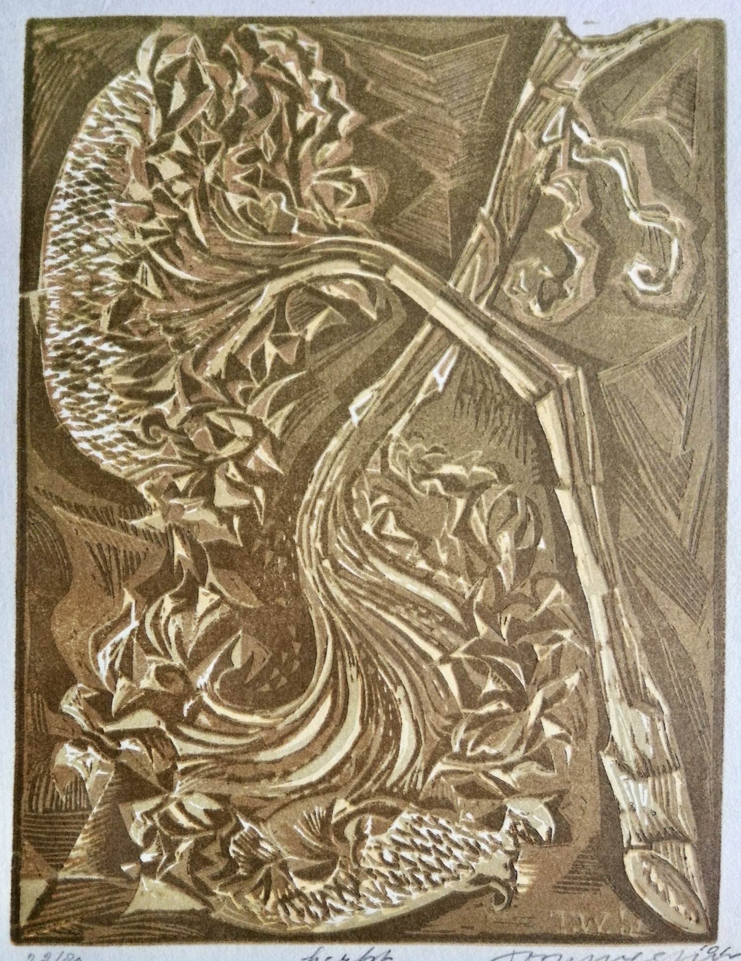 Toon Wegner - Lino "Herfst" kopen? Bied vanaf 10!