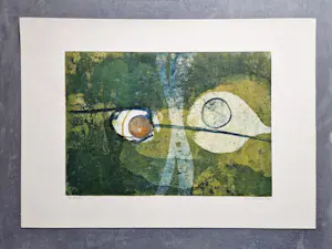 Hans Buining - in zeer kleine oplage (20) gemaakte Ets & Aquatint "Guanfeng" gesigneerd kopen? Bied vanaf 26!