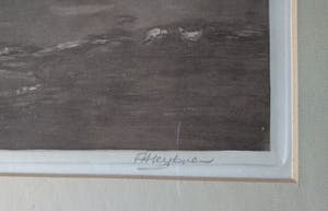 Anton Heyboer - Schelpenvissen, ingekleurde ets 1948 kopen? Bied vanaf 450!