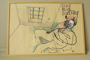 Herman Brood - Cold Blue Silence - Uniek werk met certificaat HB-M kopen? Bied vanaf 1399!